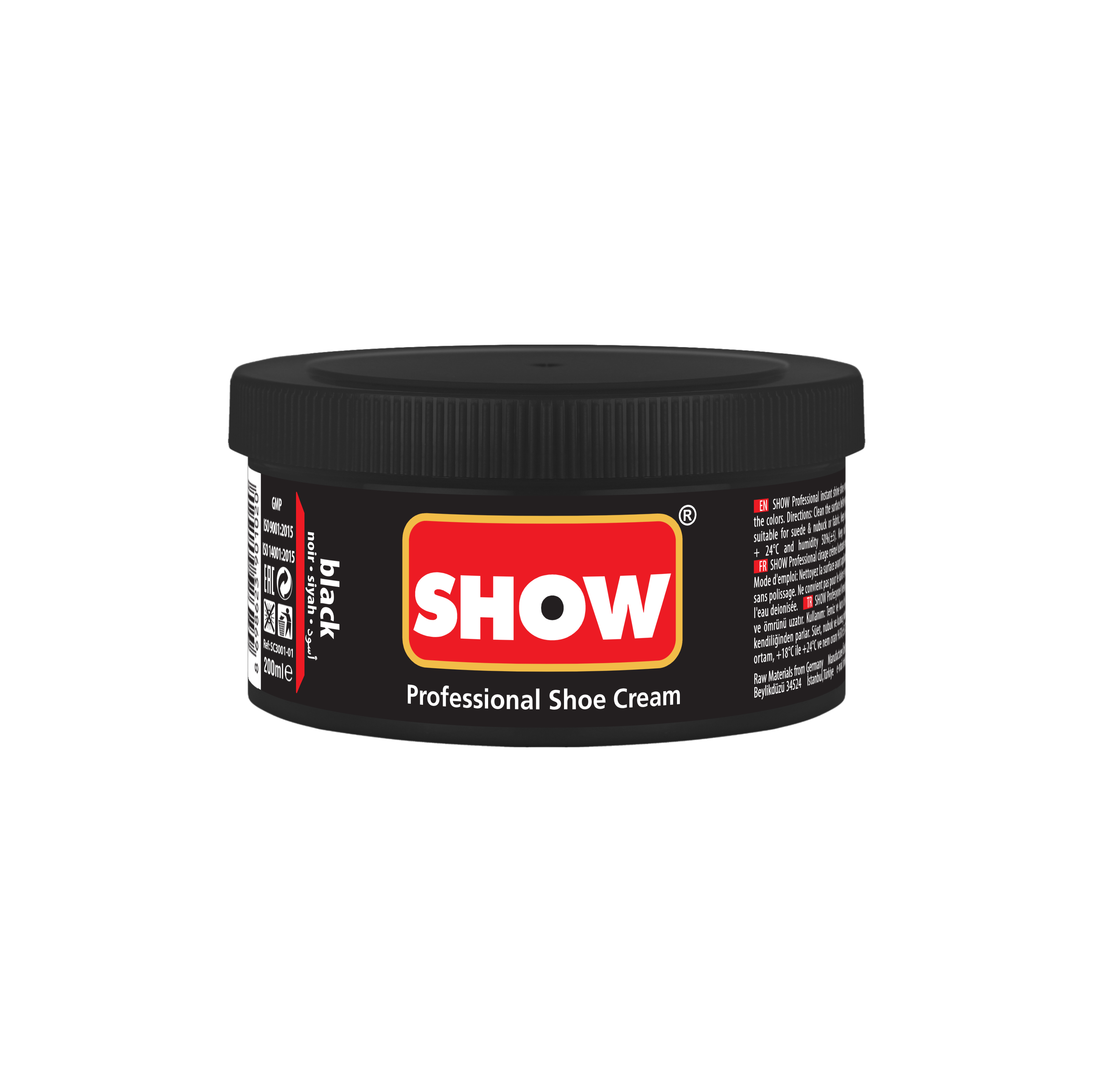 PROFESYONEL SİYAH KREM AYAKKABI BOYASI